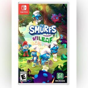 🎮🍄 The Smurfs: Mission Vileaf – Nintendo Switch Game 🍄🎮